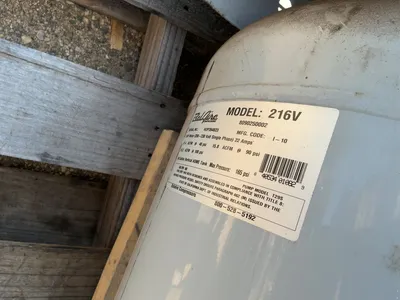 Used BELAIR 216V Tank Mounted Air Compressors Michigan US | Miedema Asset Management Group #1337230