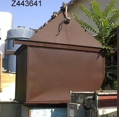 Hopper, 130 CF, C/st, 5' X 6-1/2' X 4', Double Cone, #Z443641