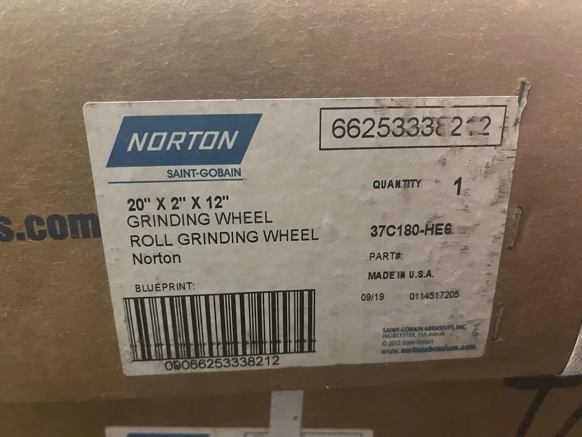 New | in-Stock NORTON 37C180-HE6 Wheels & Tires | Surplus Asset Holdings #1227132