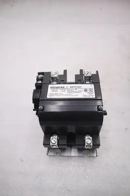 SIEMENS 40FP12AA CONTACTOR SZ2 1PH OPN 120/240V STOCK 4601