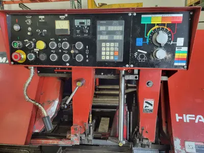 Used 1998 AMADA HFA 400-W Horizontal Band Saws Illinois US | Aucto #1421920