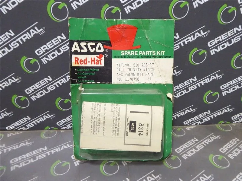 ASCO 210-705-17 Solenoid Valve Spare Parts Kit New NIB