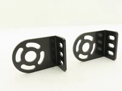 Keyence OP-76819 Light Curtain L Shaped Mounting Bracket  Lot of 4