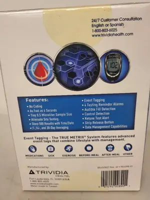 Shopko Self Monitoring Blood Glucose Meter - Sealed