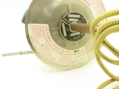 Jordan Valve Mark 80 Temperature Regulator 1"NPT 35-90 Range 14.5" Copper Bulb