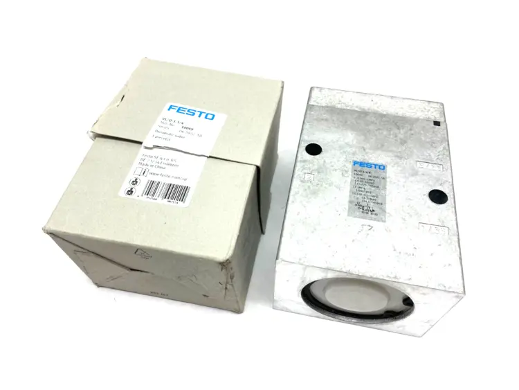 New | in-Stock Festo Pneumatic Valve 3/2-Way Monostable 3/4" Ports Solenoid Valves Michigan US | Maverick Industrial Sales #1392902