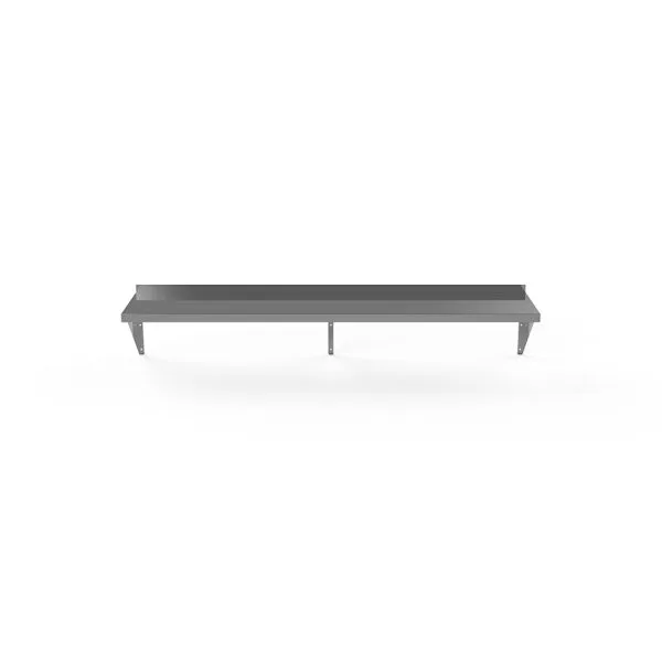 New | in-Stock Atosa New Atosa SWS1272/304 Wall Shelf, 12"x72"x10", 18 Gauge, 304 Stainless Steel Food, Restaurant, & Bakery Parts & Accessories Illinois US | Falcon Restaurant Supply #1373689