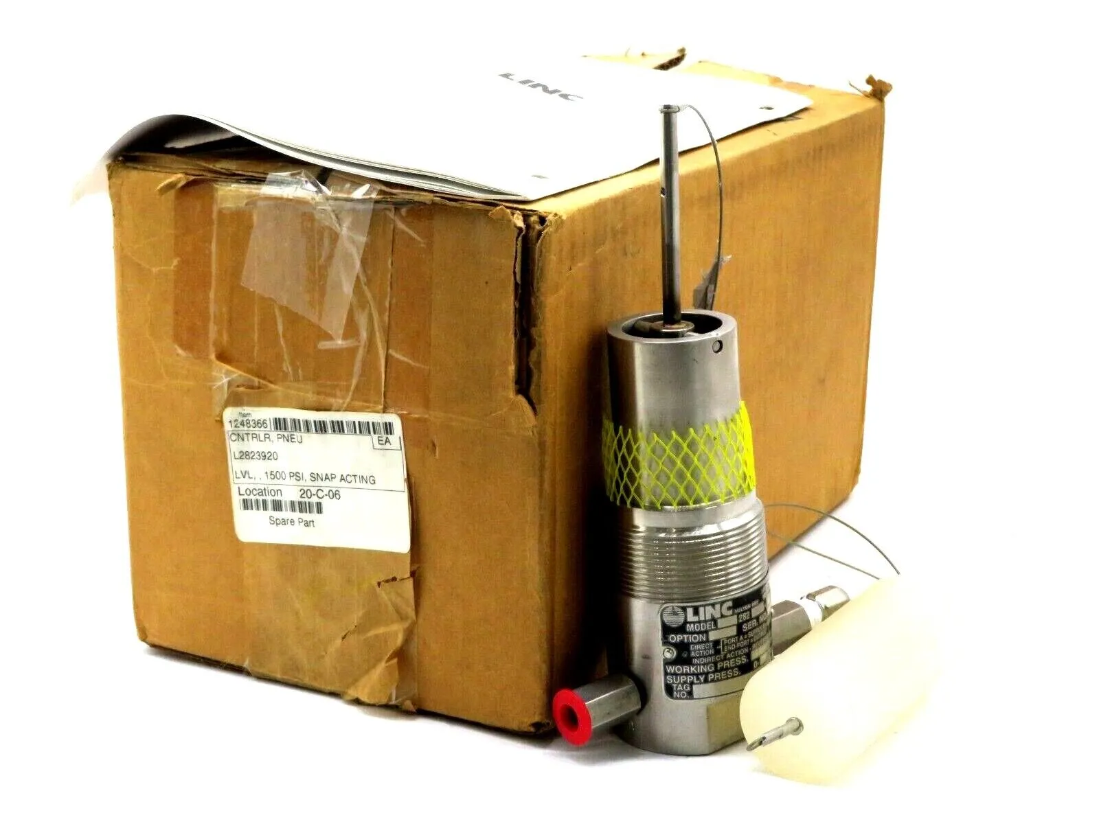 NEW LINC MILTON ROY 282-39-20 PNEUMATIC CONTROL 2823920