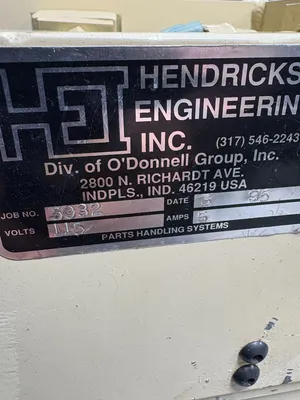 HENDRICKS ENGINEERING 5932 Electrical/PLC/Automation | ESS Industrial Equipment Sales (6)