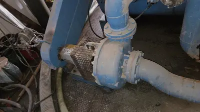 USED EMSCO F-650 TRIPLEX MUD PUMP