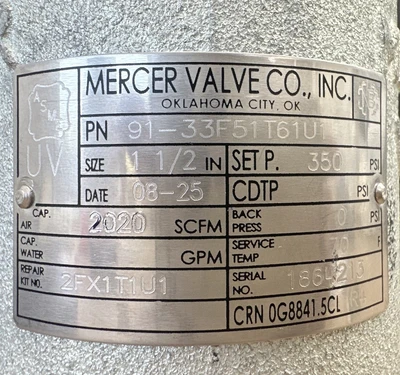 NEW MERCER 91-33F51T61U1