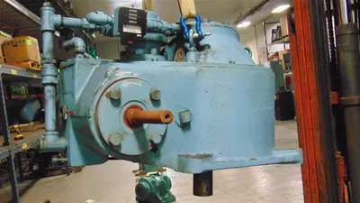 Foote-Jones / Dresser 575-100 WHA Enclosed Gear Drive 112.14:1 Ratio 6.0 HP Used