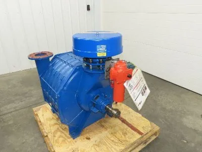 National Turbine NT05206-0-6AD Multistage Centrifugal Blower 6 Stage 5" Valve
