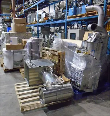 Used Glatt Powder Coater, Granulator, Dryers Model GPCG-5