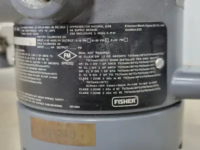 Electro-Pneumatic Transducer i2p-100 W/ Pressure Regulator FS-67CFR-362SC