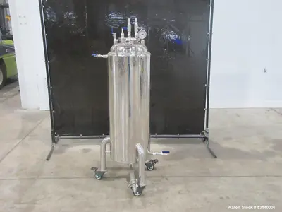 Lot of (2) Used USA Lab 100LB Jacketed Tanks – 304 Stainless Steel, 60L Capacity
