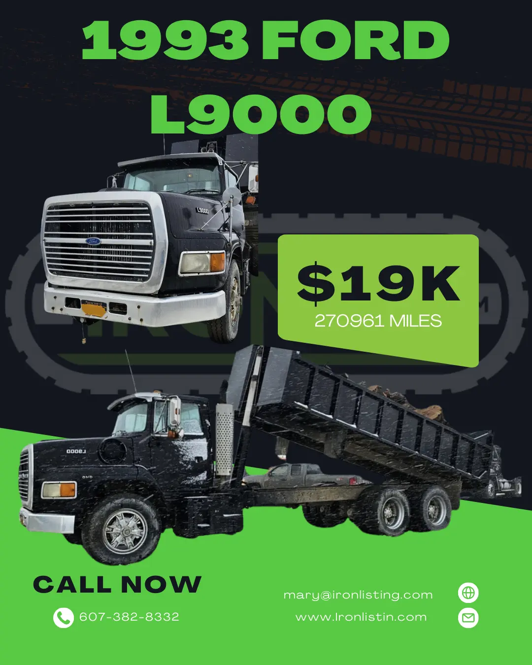 USED 1993 FORD L9000