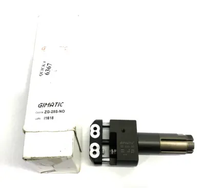 USED GIMATIC LINEAR SLIDES FOR PNEUMATIC NIPPERS, NORMALLY OPEN, 25MM DIA