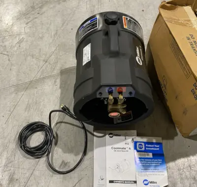 USED MILLER ELECTRIC COOLMATE™ 4 WATER COOLANT SYSTEM 115 V FOR WATER COOLED TORCHES