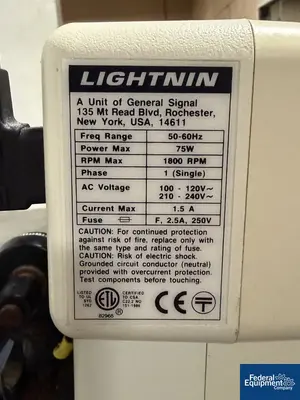 Used Lightnin _UNKNOWN_ Stirrers Ohio US | Federal Equipment Company #1339997