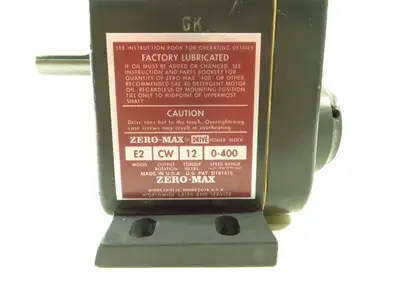 NEW ZERO-MAX E2