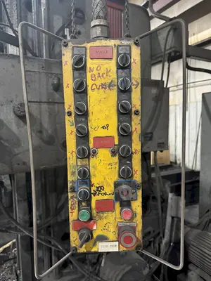 44" x 144" GRAY DOUBLE SIDED PLANER MILL. STOCK #0134825