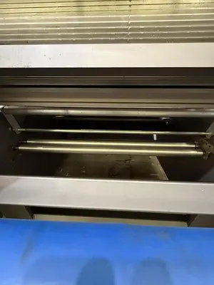 APV 48" TWO ROLL EXTRUDER WITH ULTRASONIC GUILLOTINE CUTTER
