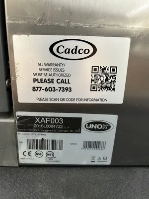 Cadco XAF003 Convection Oven Fully Refurbished And Working