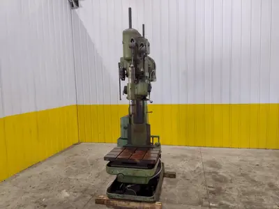 28" CINCINNATI BICKFORD MODEL #3L GEARED HEAD SINGLE SPINDLE  DRILL: STOCK #22815