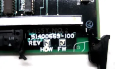 USED HONEYWELL 51400669-100 PC BOARD 51400669100
