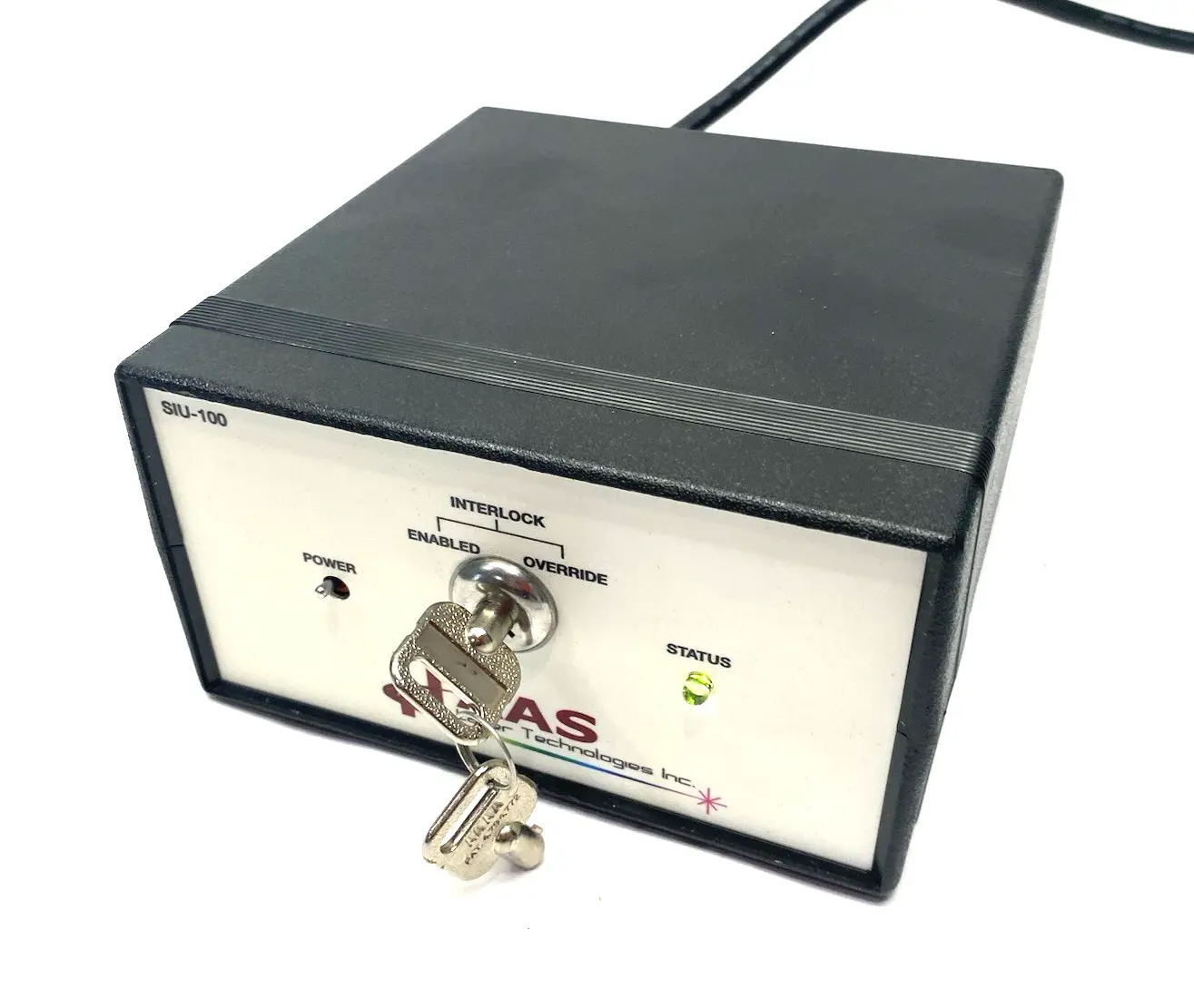 Used HAAS LASER TECHNOLOGIES SHUTTER INTERLOCK UNIT W/ KEY 120V 1-PH Misc Industrial Equipment | Maverick Industrial Sales #1098775