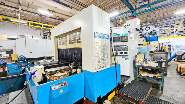 Used 2005 DAH LIH MCH-500 Horizontal Machining Centers Ontario CA | CNCsurplus #349316