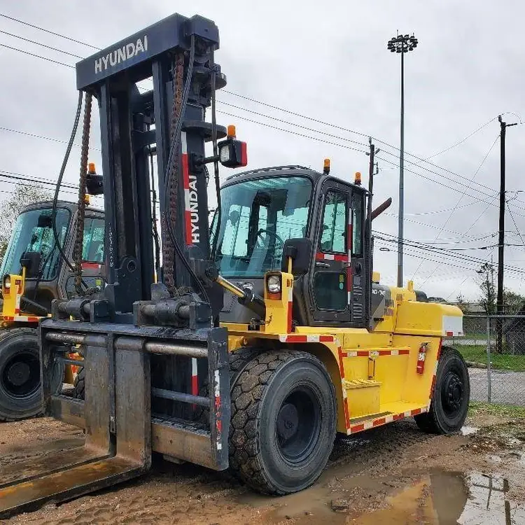 Used 2013 HYUNDAI 160D-7E Internal Combustion Forklifts: Pneumatic Tire Illinois US | Somerset Equipment Sales #1546227