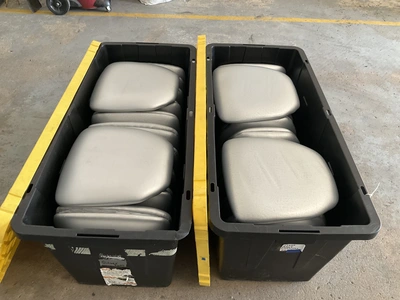 Used 44 PADDED SEAT CUSHIONS Restaurant Front of House Furnishings Michigan US | Miedema Asset Management Group #1761456