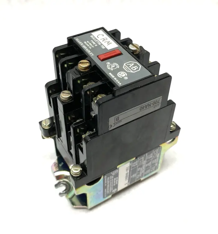Used ALLEN-BRADLEY SER. C CONTROL RELAY W/ 700-NA40 SER. B RELAY Relays & Switches | Maverick Industrial Sales #1102071