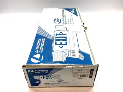 New | in-Stock Lithonia Lighting LED Exit/Unit Combo w/ Battery 120/277VAC Lighting Michigan US | Maverick Industrial Sales #1400902
