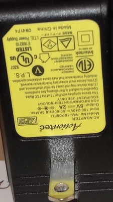 New | in-Stock Actiontec Actiontec WA-10P05FU 5V 2A AC Adapter MoCA Network Adapter Black Misc Networking Equipment Arizona US | ASSET CONVERSION SPECIALISTS, INC. #1424152