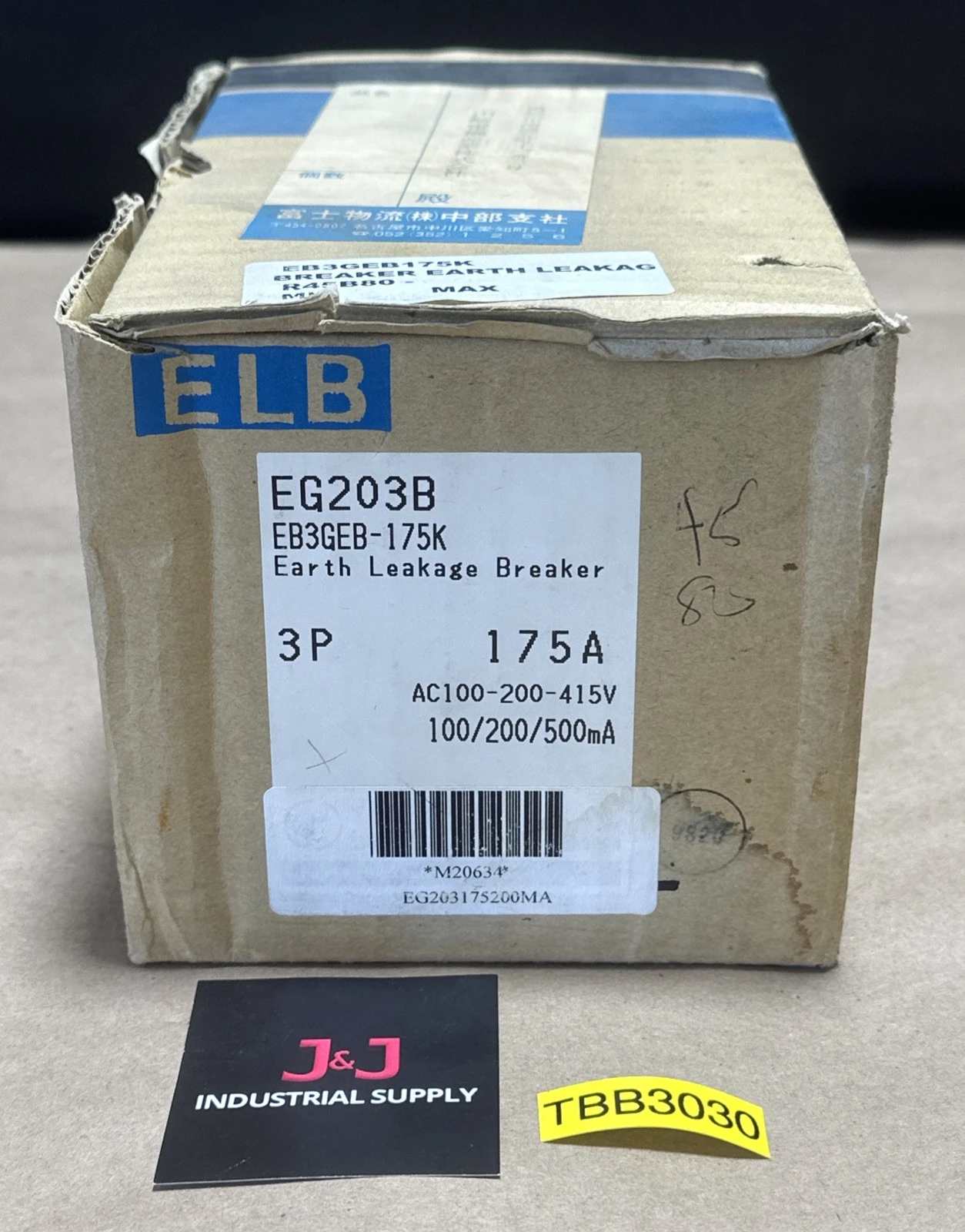 NEW Fuji Electric ["EG203B", "EB3GEB-175K"]