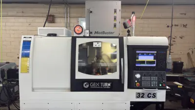 2020 GANESH GENTURN 32-CS Swiss Type Automatic Screw Machines | Midstate Machinery (1)