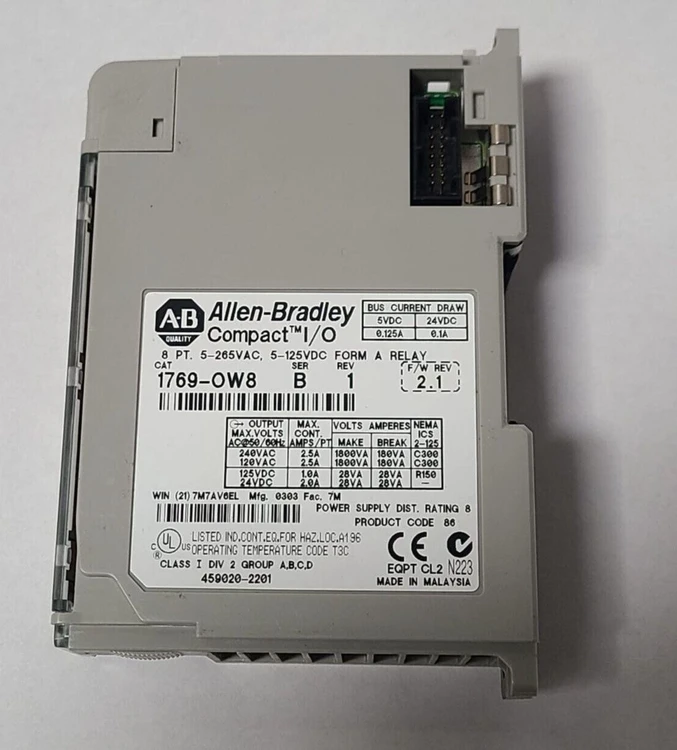 Used Allen-Bradley PLC Analog Ouput Module PLC Input & Output California US | Amiron Machinery #1495397