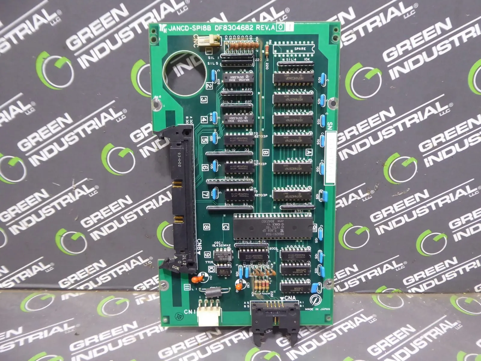 Yaskawa JANCD-SPI8B DF8304682 Teach Pendant Control Board Rev A01 Used