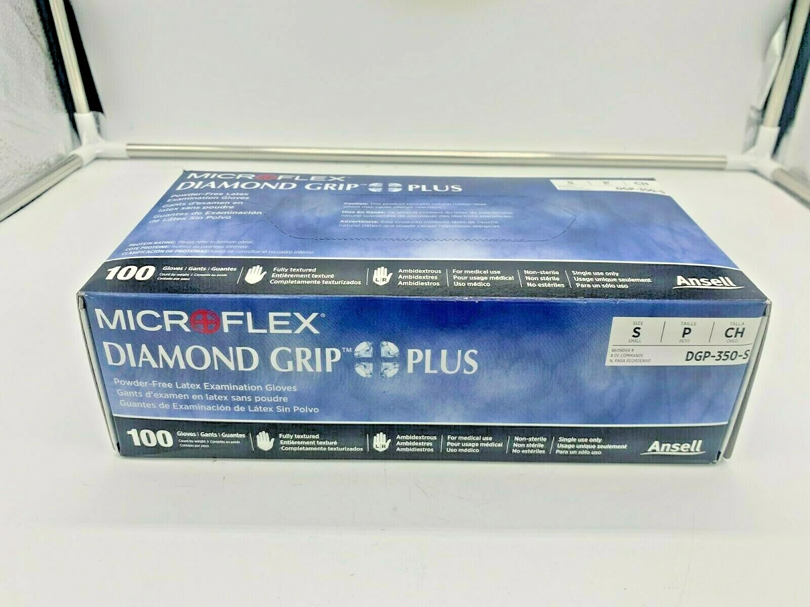 NEW ANSELL Microflex Diamond Grip SMALL  Powder-Free