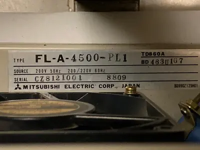 USED MITSUBISHI FL-A-4500-PL1