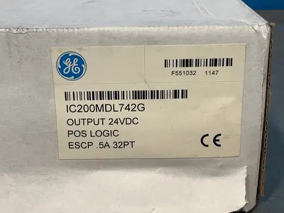 New | in-Stock GENERAL ELECTRIC IC200MDL742F PLC Input & Output Ohio US | HGR 24 #1357360