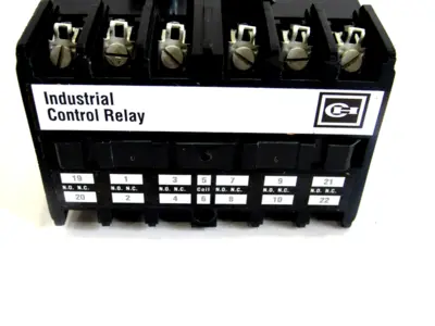 NEW CUTLER HAMMER AR660X 6 POLE CONTROL RELAY 480V 60HZ