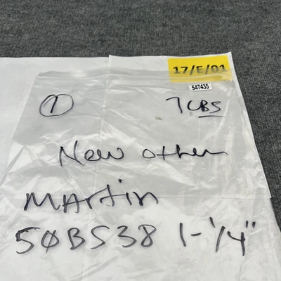 New | in-Stock MARTIN SPROCKET & GEAR INC 50BS38 1 1/4 Misc Industrial Equipment California US | Davliegogo LLC #1732472