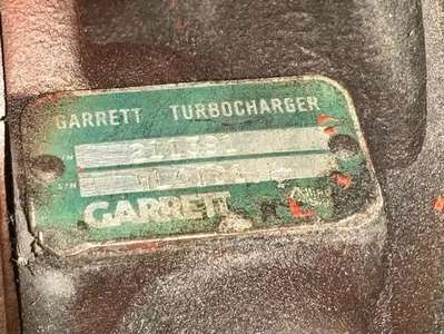 Waukesha Turbocharger PN 211391 SN WL0101L