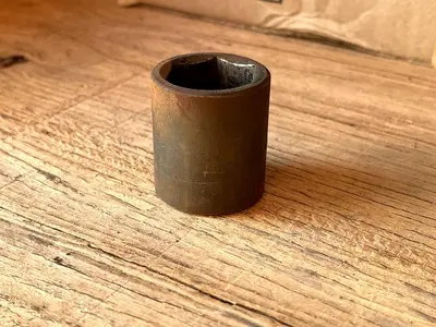 Vintage Craftsman EE 18752 1 in Impact Socket Short 1/2" Drive  6 point