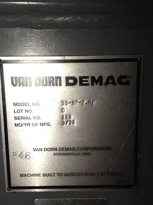 USED VAN DORN 6ES5398-0KB12