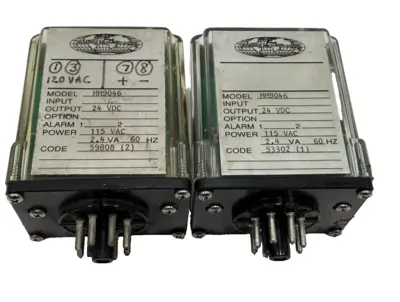 LOT OF 2 USED WILKERSON MM9046 POWER SUPPLIES 24VDC